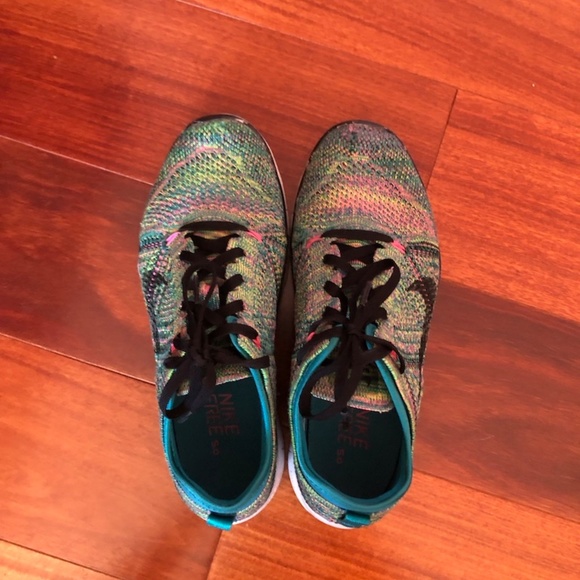 NIKE - Free Flyknit 5.0 TR Training Shoe (Size 6) - Picture 2 of 8